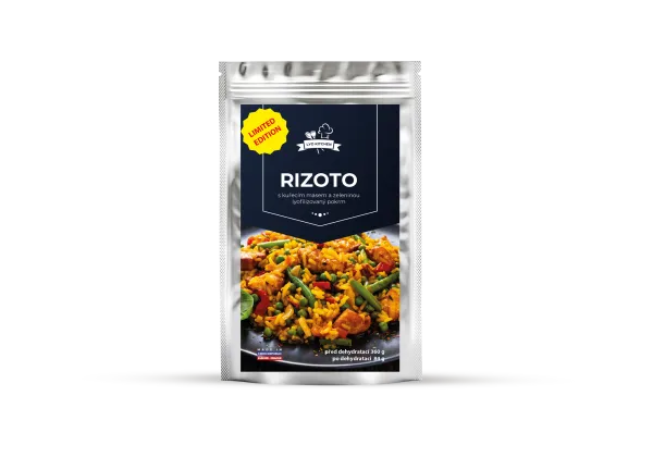 FDC Lyofilizované jídlo - Rizoto se zeleninou masem a rýží 84g