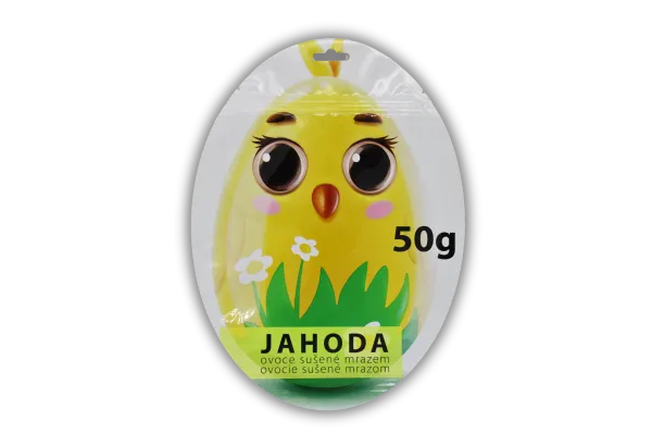 Lyofilizované jahody 50 g