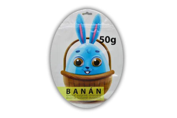 Lyofilizovaný banán 50 g